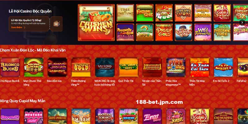 188BET Cbsdeklimo 🎖️ link vào 188BET mới nhất 2026 - Link 188 BET 9 Trò chơi nổ hũ online 188bet